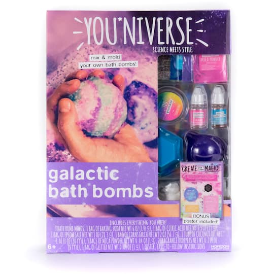 YouNiverse&#xAE; Galactic Bath Bombs Kit
